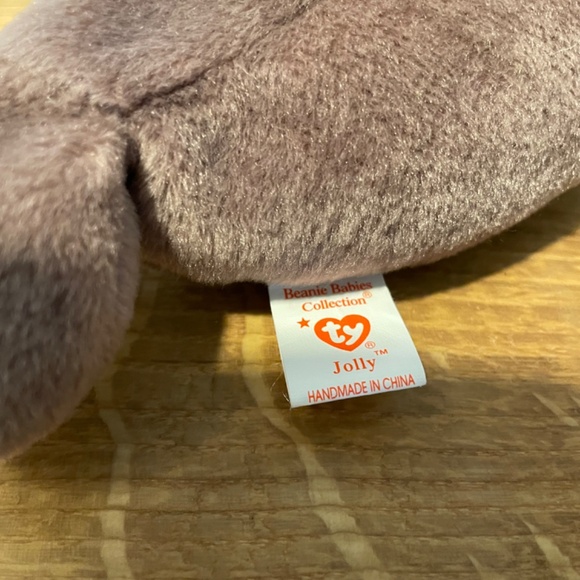 Ty Beanie Babies Jolly Walrus Brown 1996 – New Tag Protector VINTAGE - Picture 5 of 7